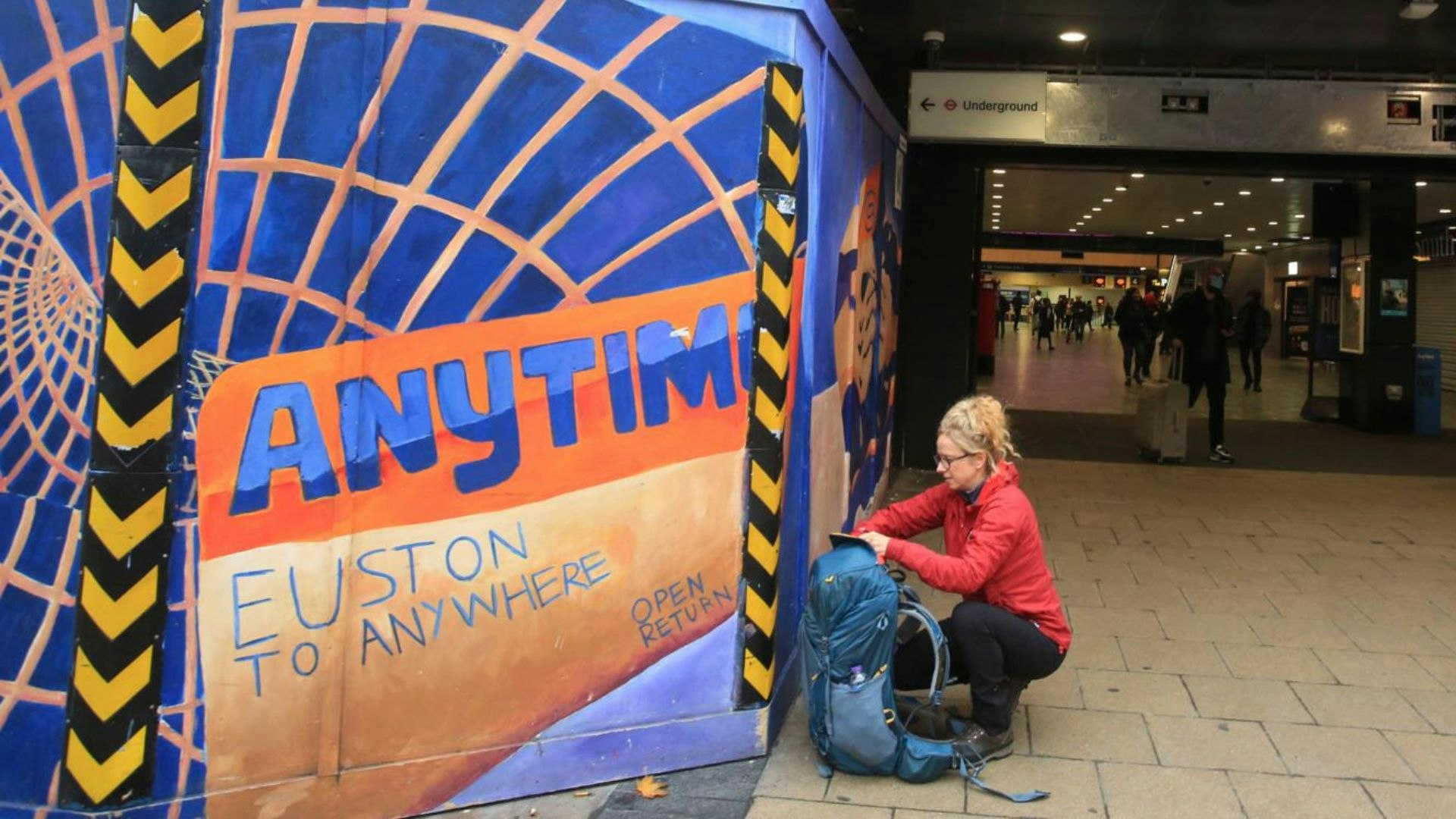 Euston Station London, Caledonian Sleeper Train