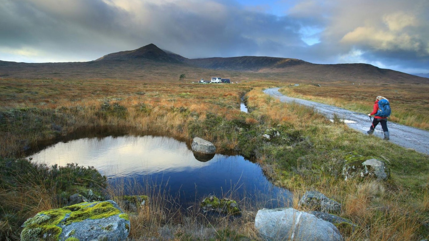 Leum Uilleim from near Corrour Scottish Highlands
