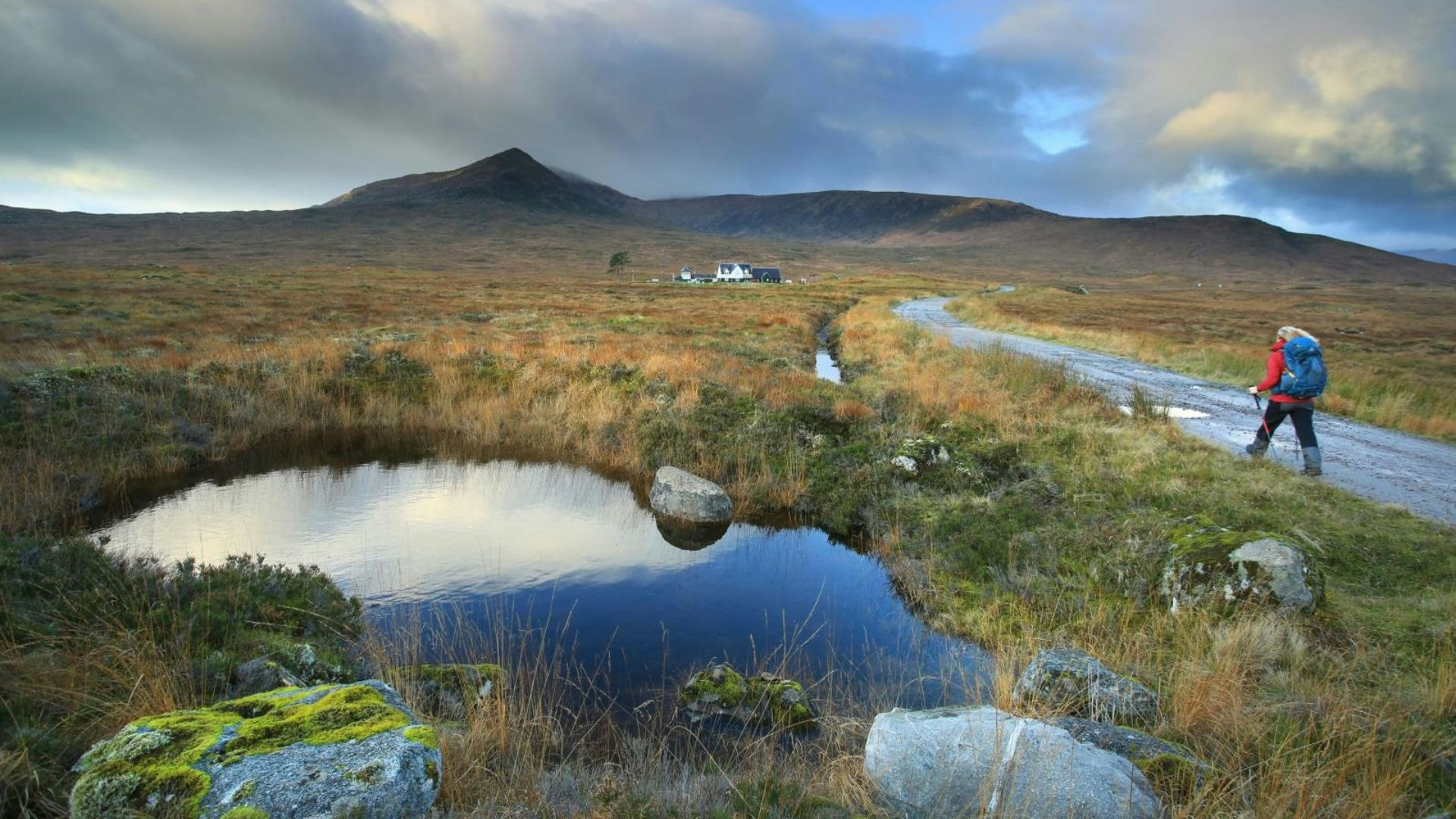 Leum Uilleim from near Corrour Scottish Highlands