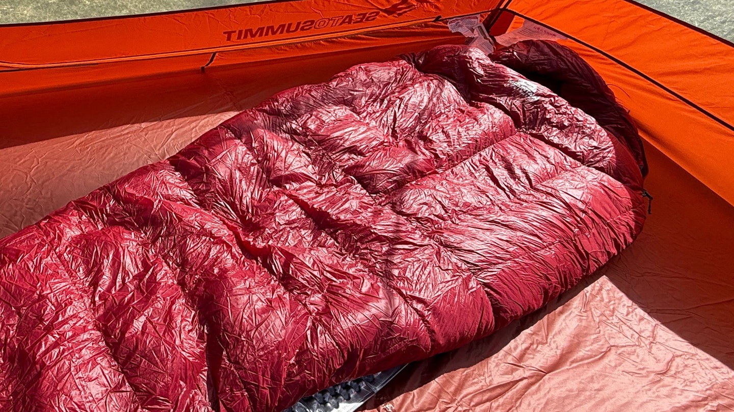 Mountain equipment xenith III sleeping bag