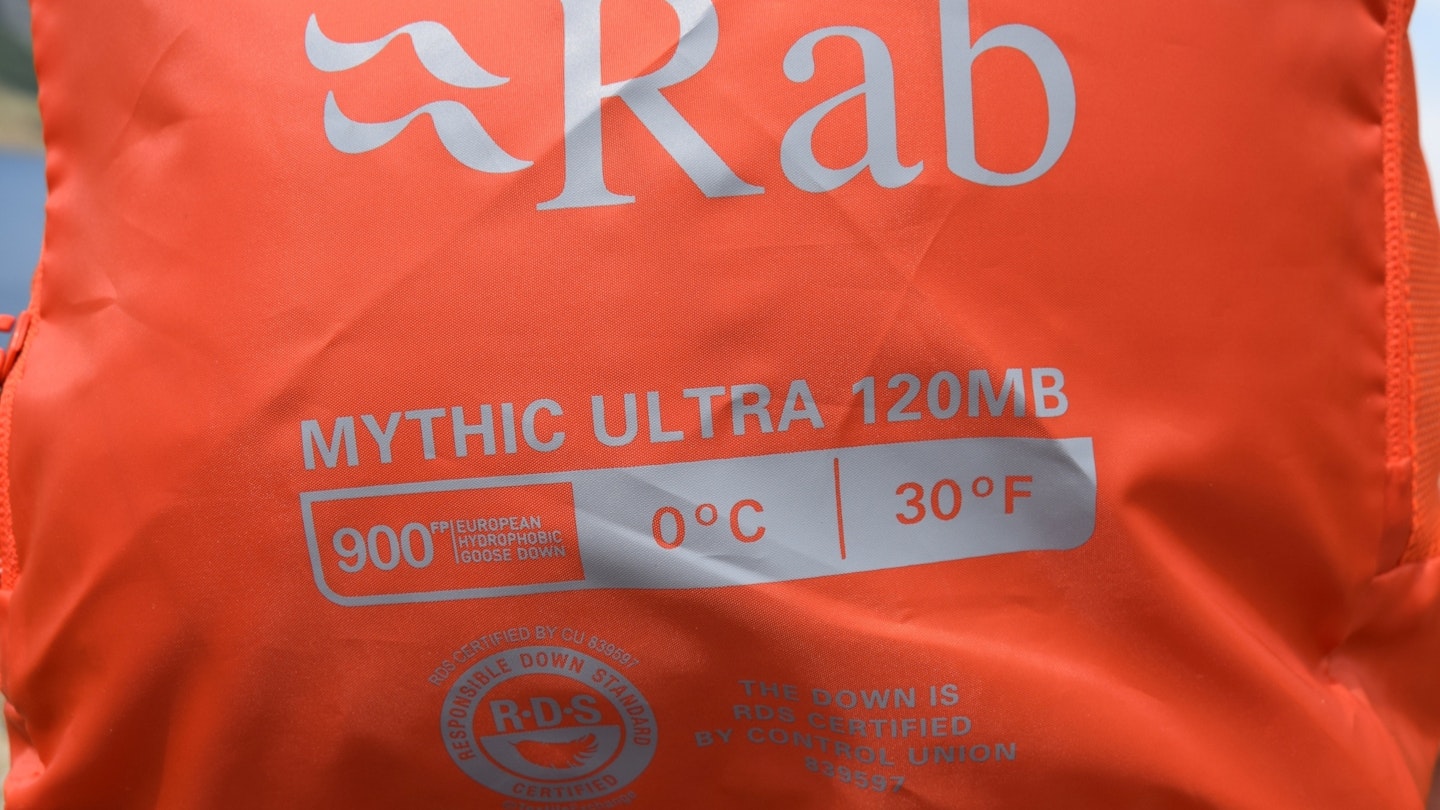 Rab Mythic Ultra 120 Modular Sleeping Bag