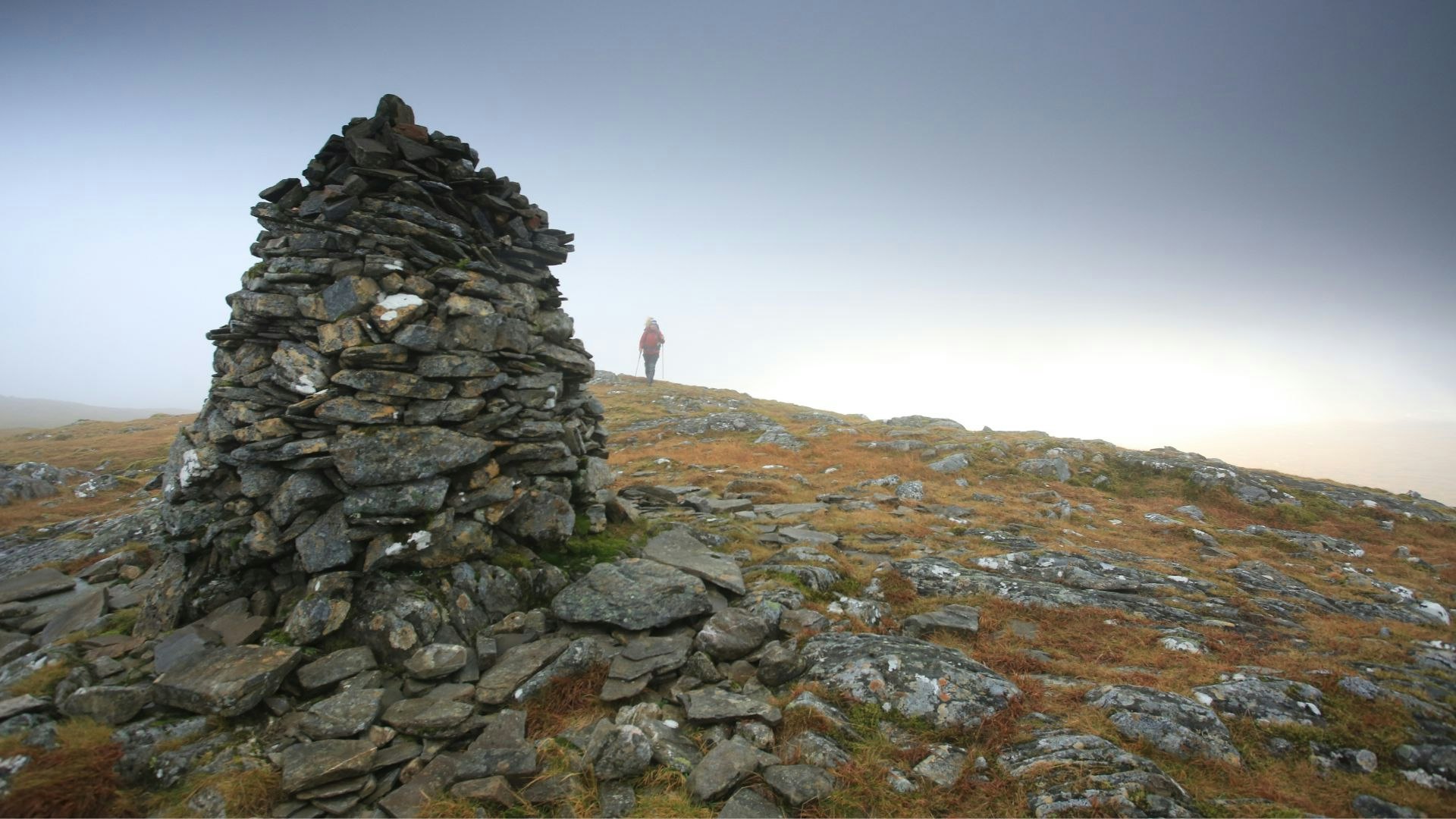 Summit of Carn Dearg Rannoch Moor Scotland