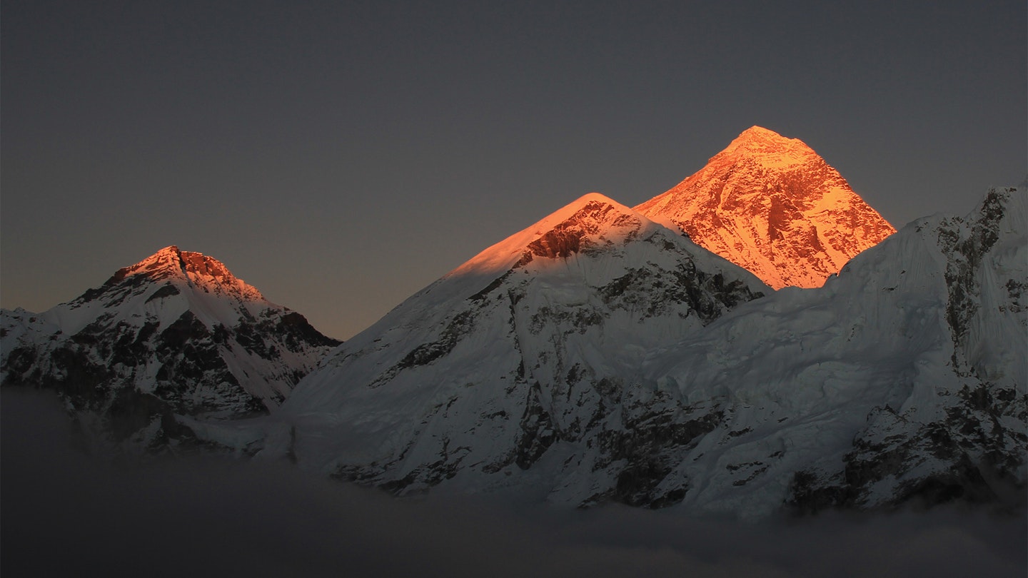 Sunset over Everest