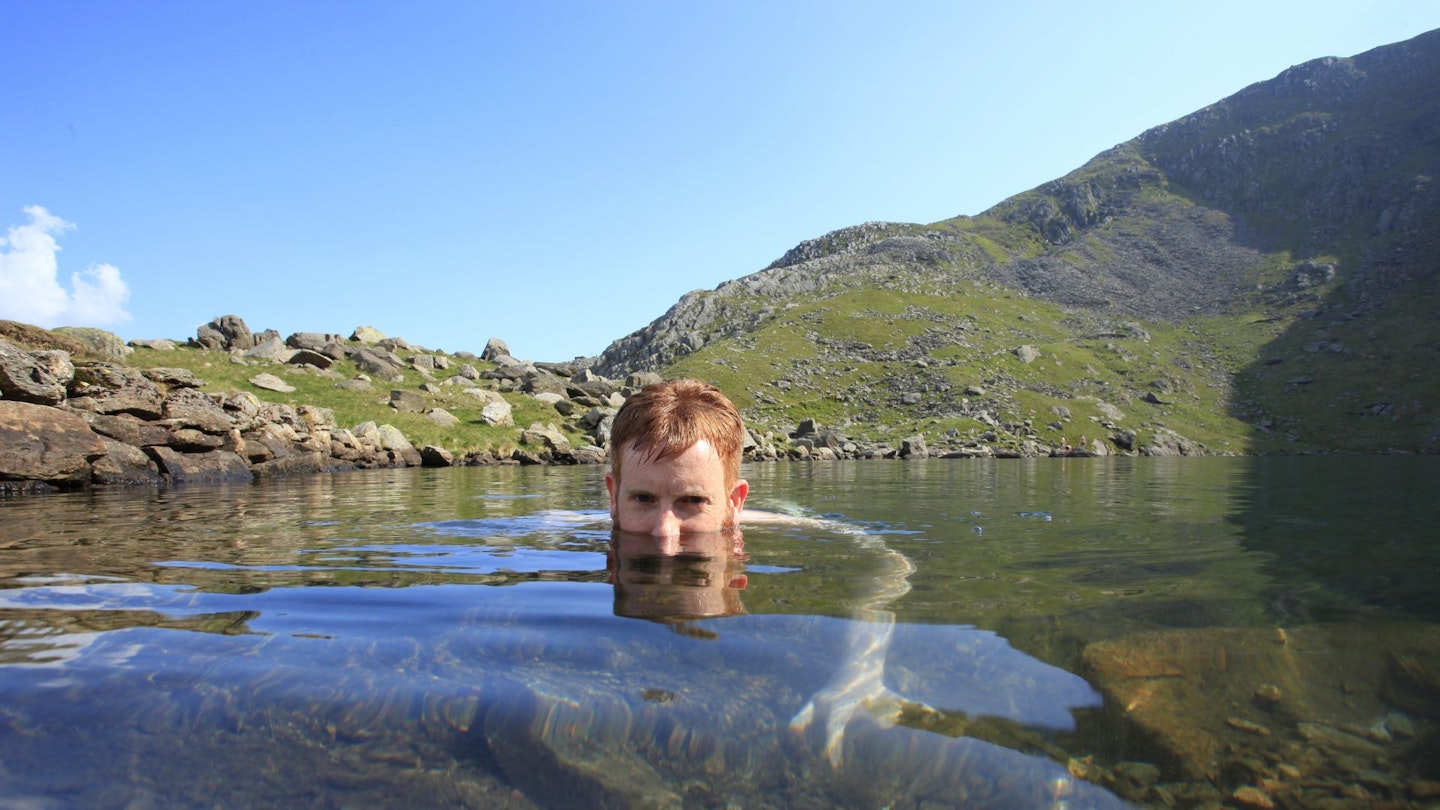 Wild swimming coniston lake district