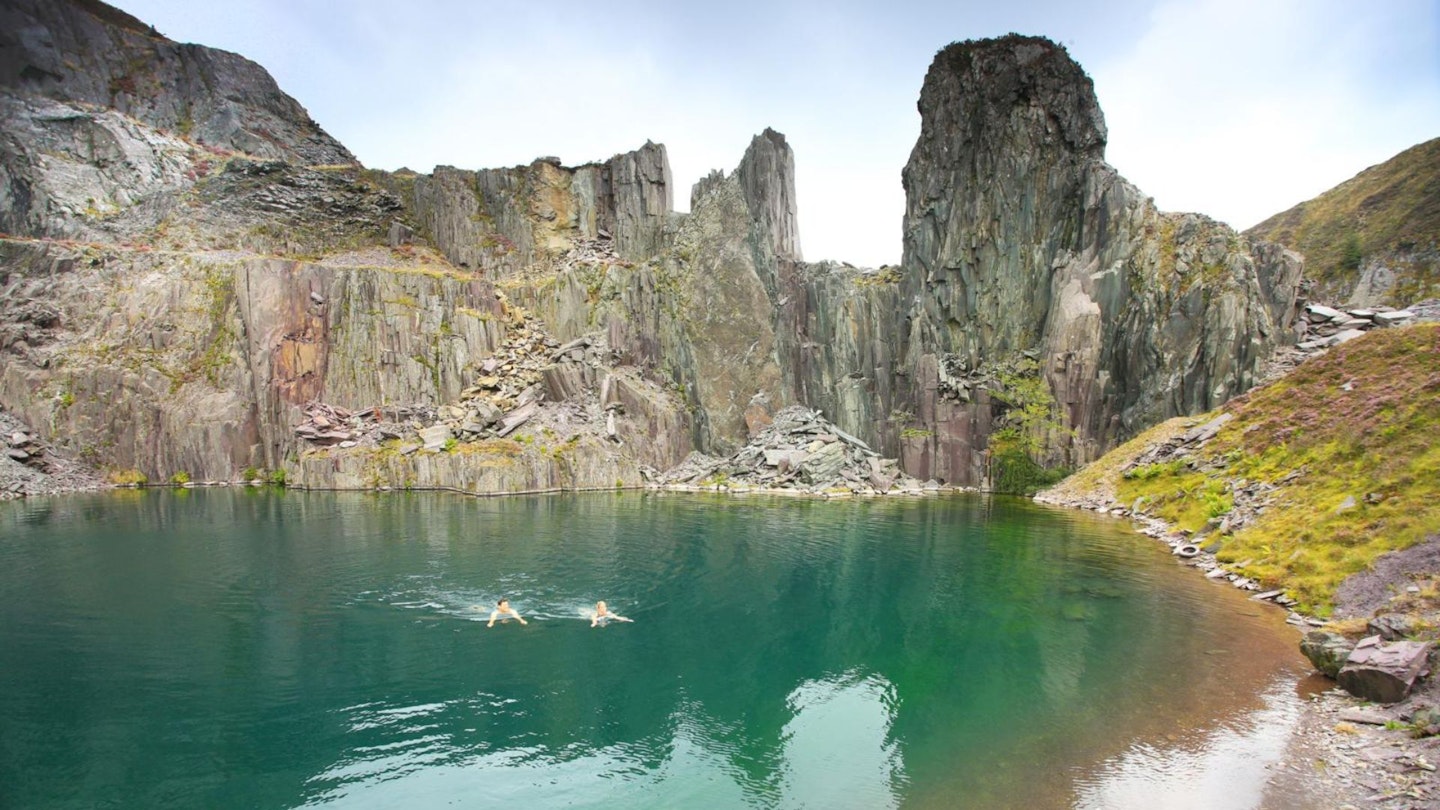Wild swimming north wales