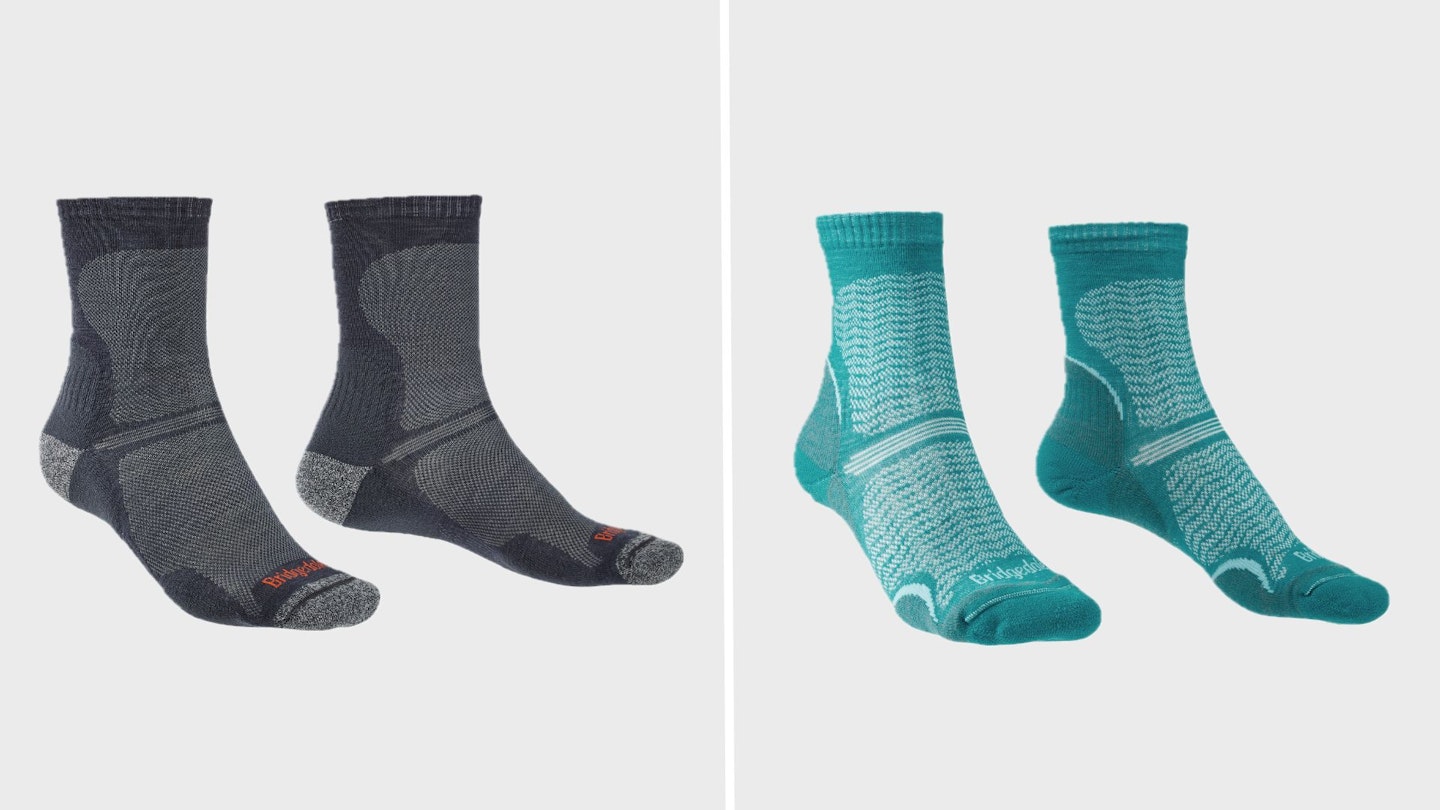 Bridgedale Hike Ultra Light Merino Performance Crew Socks