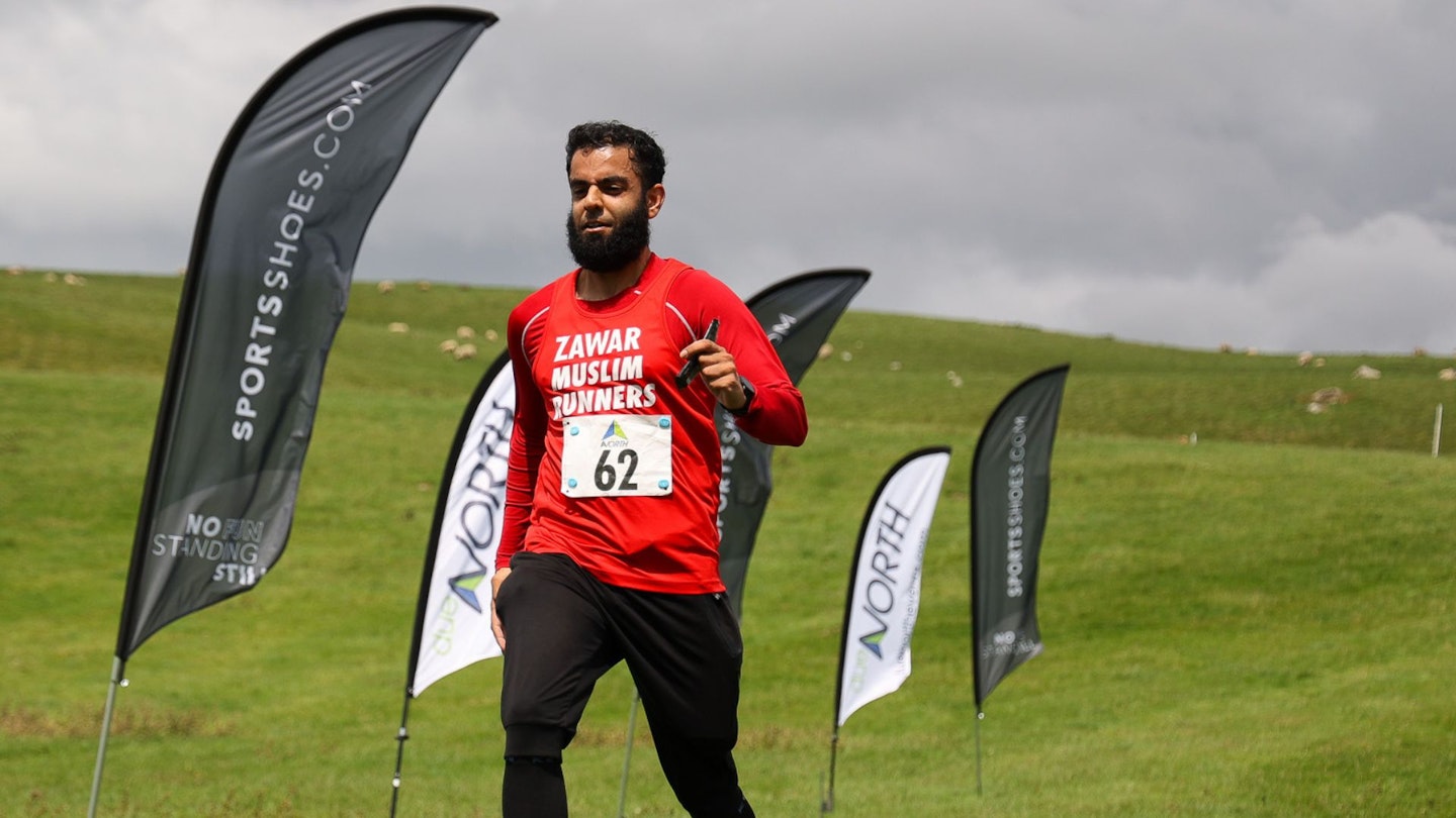 Muslim Runners at Kettlewell Due North Trail Race series