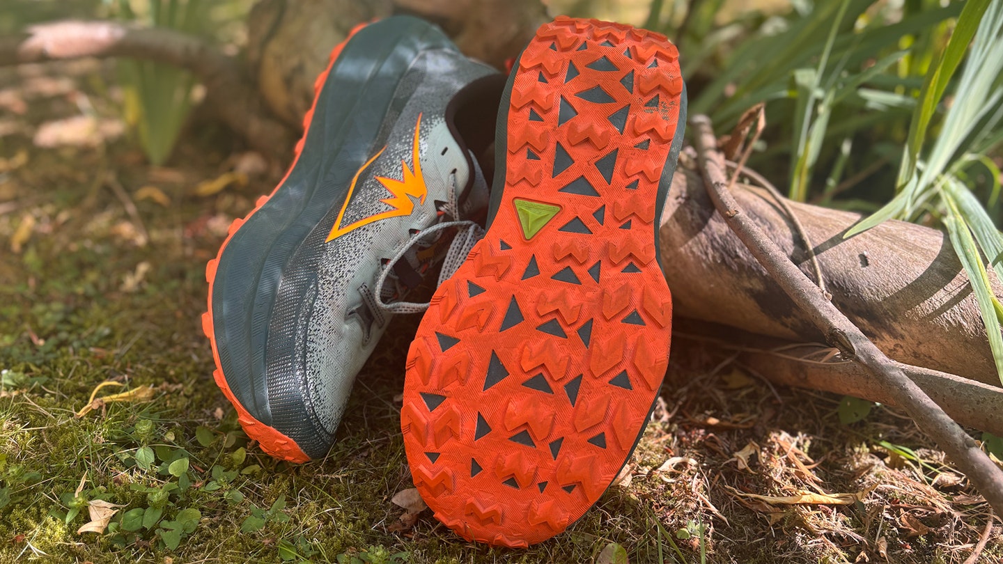 4 asics trabuco max 4 trail running shoes shot by milo wilson for review