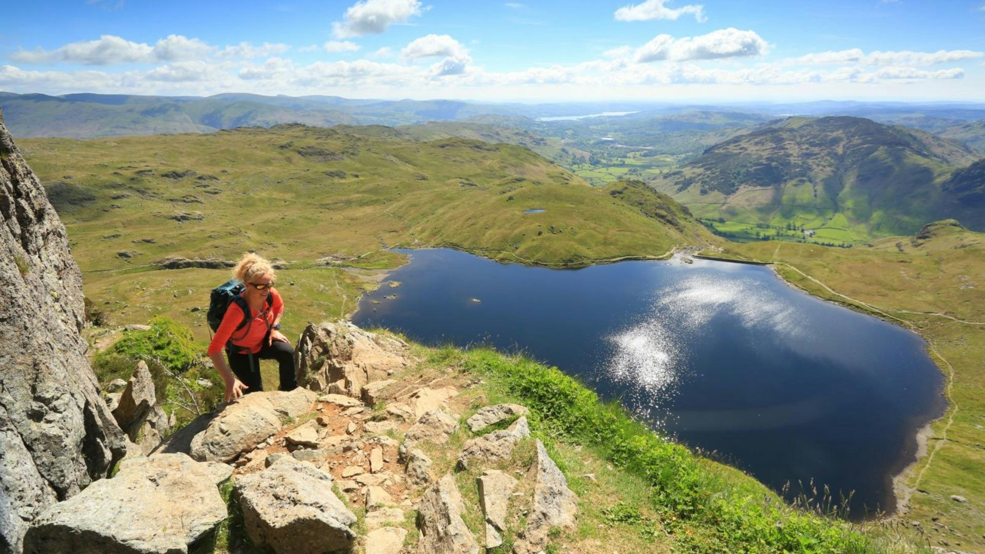 Above Stickle Tarn on Jack
