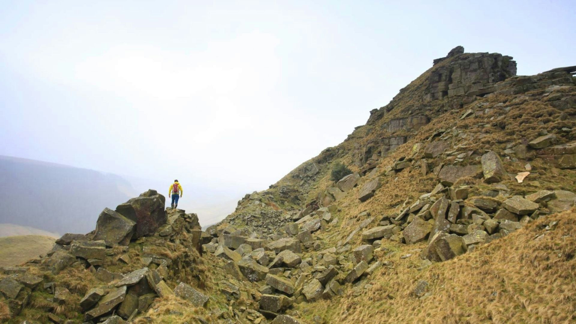 Alport Castles, The Tower, Peak District