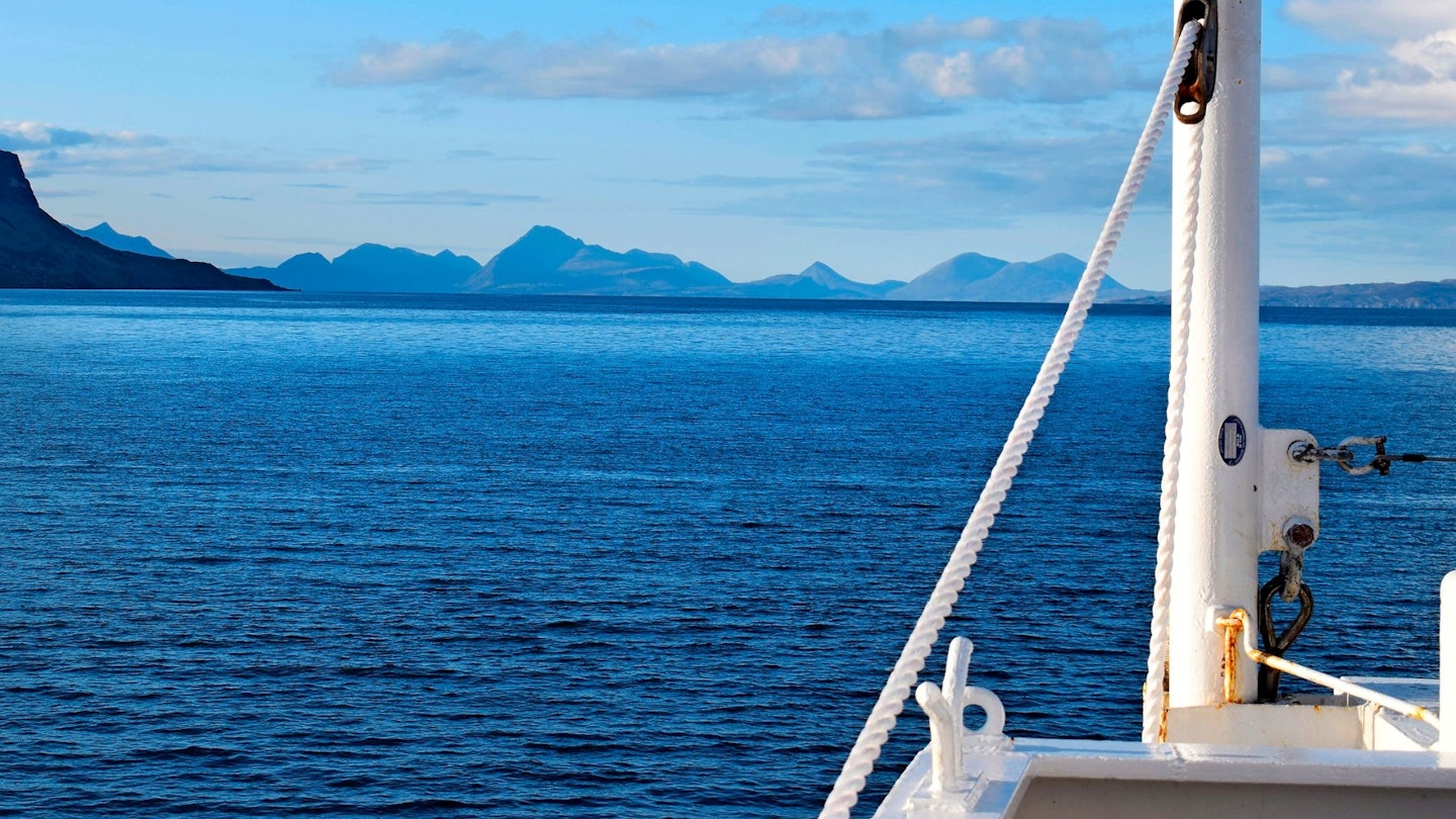 Beautiful ferry ride to the island - Isle of Rùm