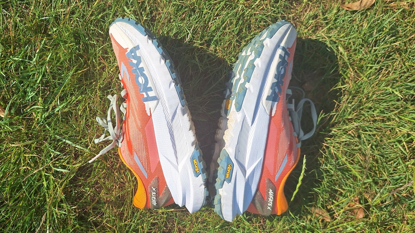 Hoka Mafate X trail running shoes