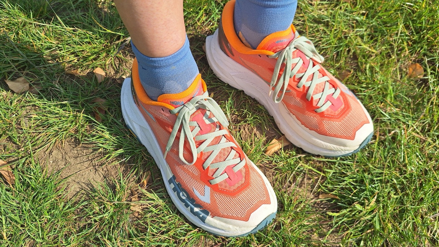 Hoka Mafete X trail running shoe