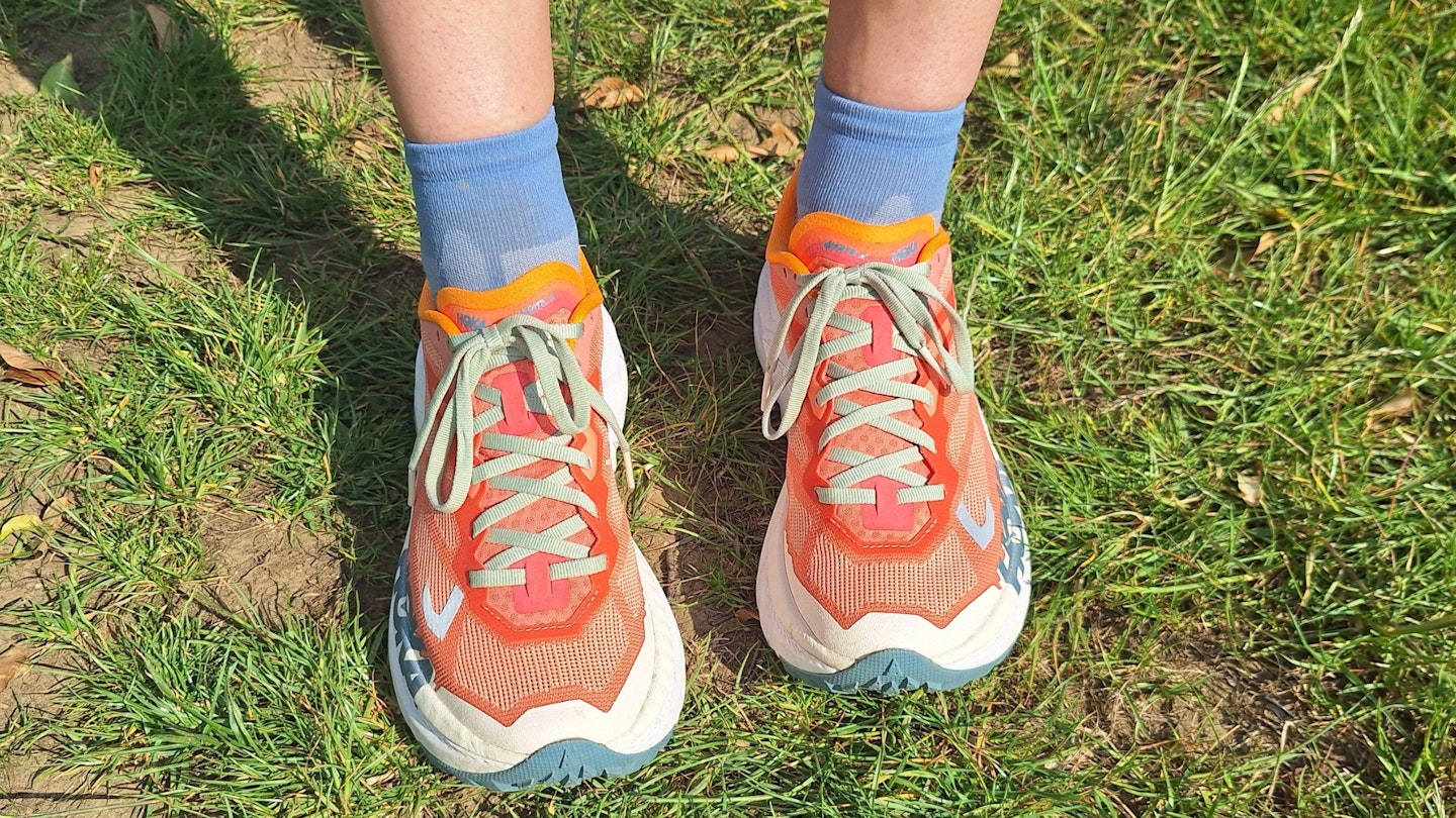 Hoka Mafate X trail running shoes