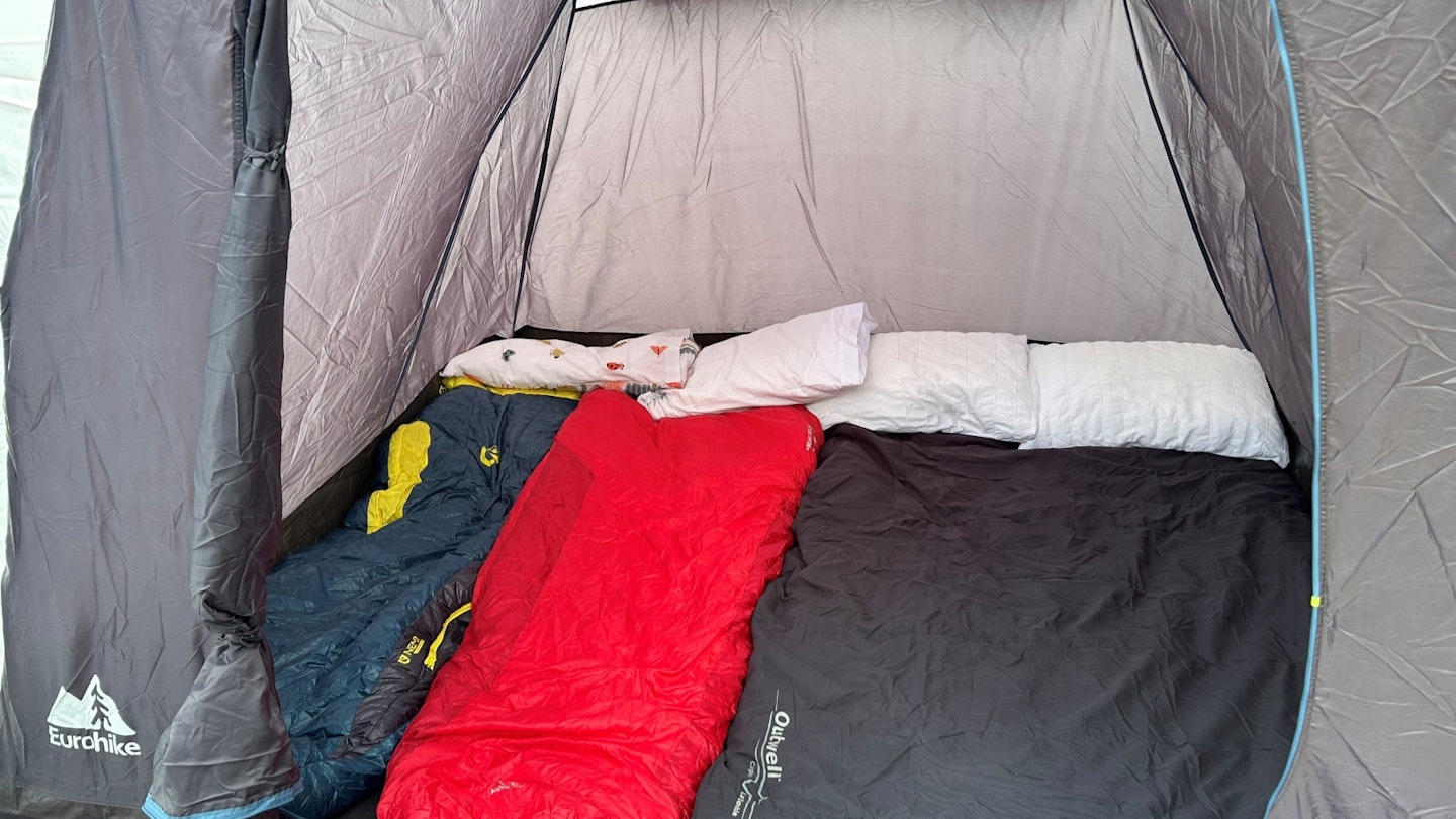 Eurohike Genus 800 Air Tent interior