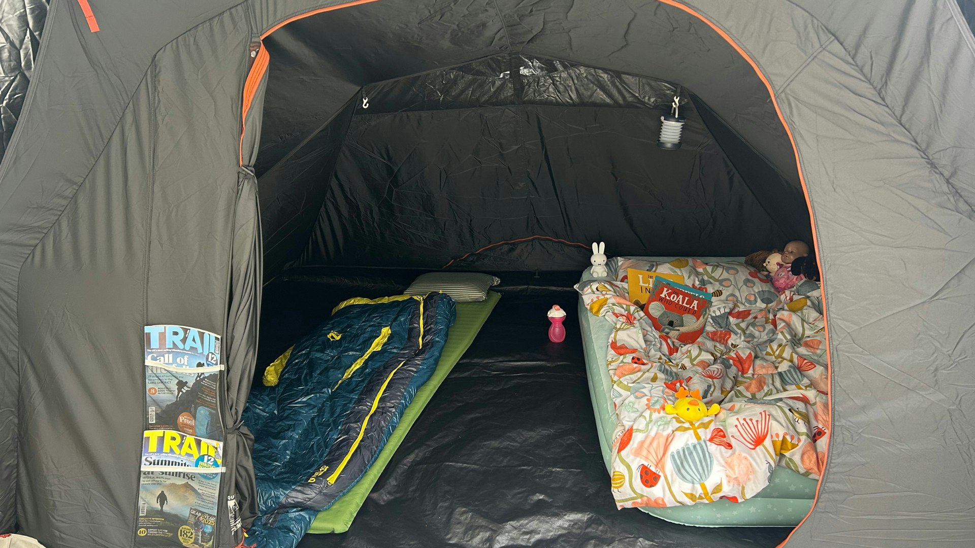 Quechua 4-Man Inflatable Camping Tent