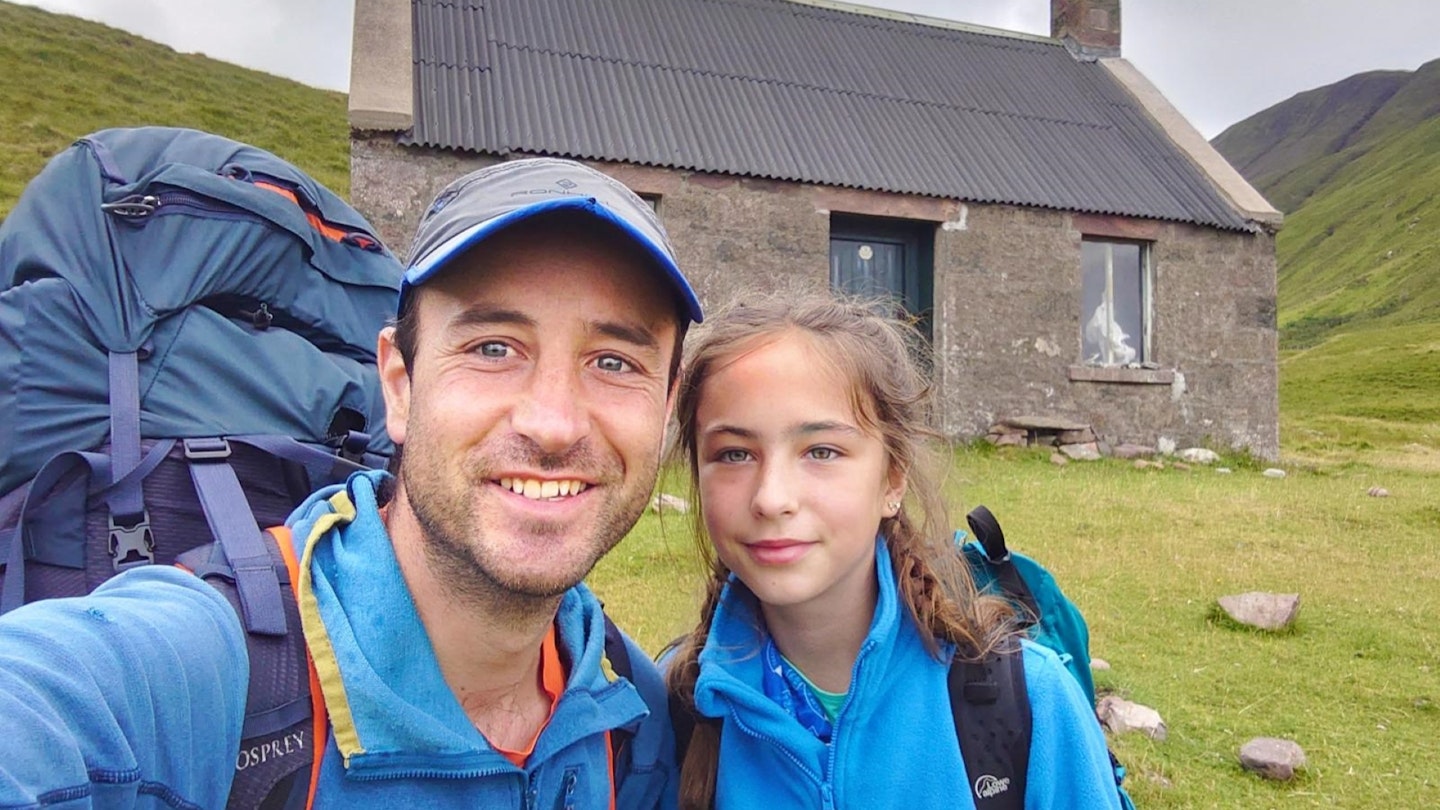 A dad and Daughter bothy holiday