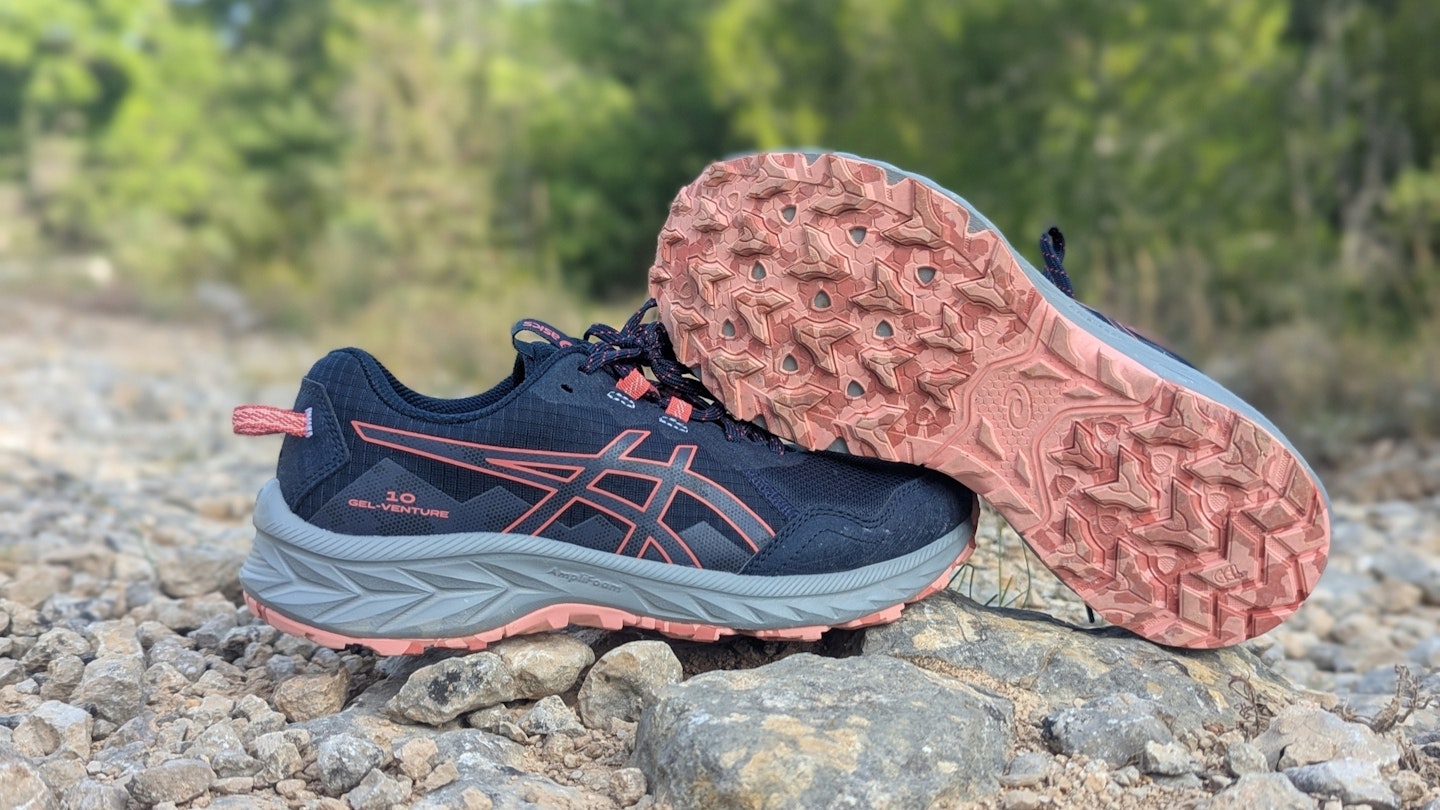 Asics Gel-Venture 10 road to trail running shoe