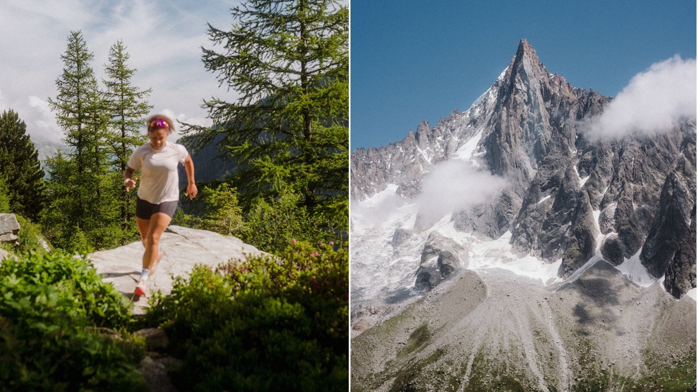Juliette Denny in the Alps