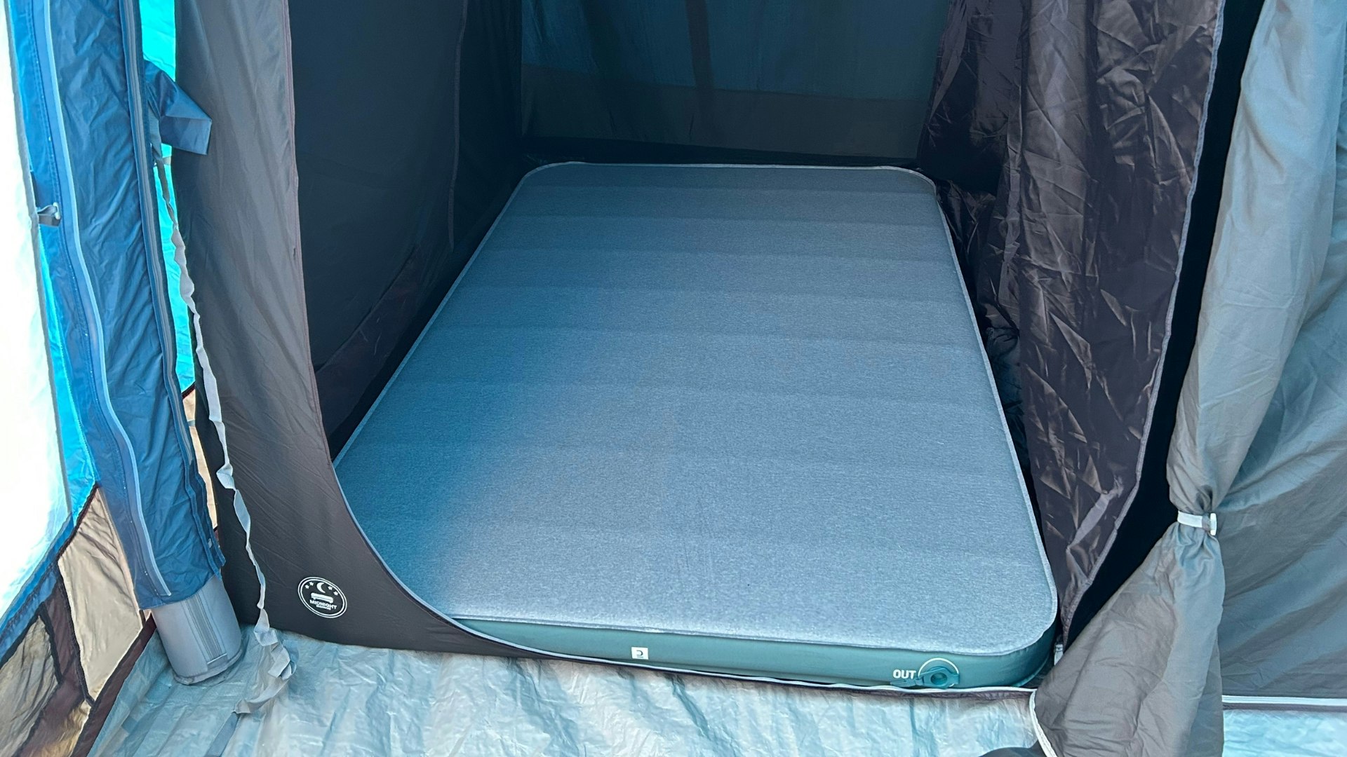 Quechua Self-Inflating Camping Mattress - Ultim Comfort Double