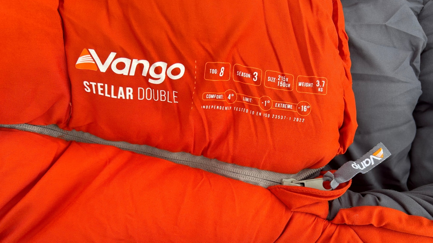 Vango Stellar double sleeping bag