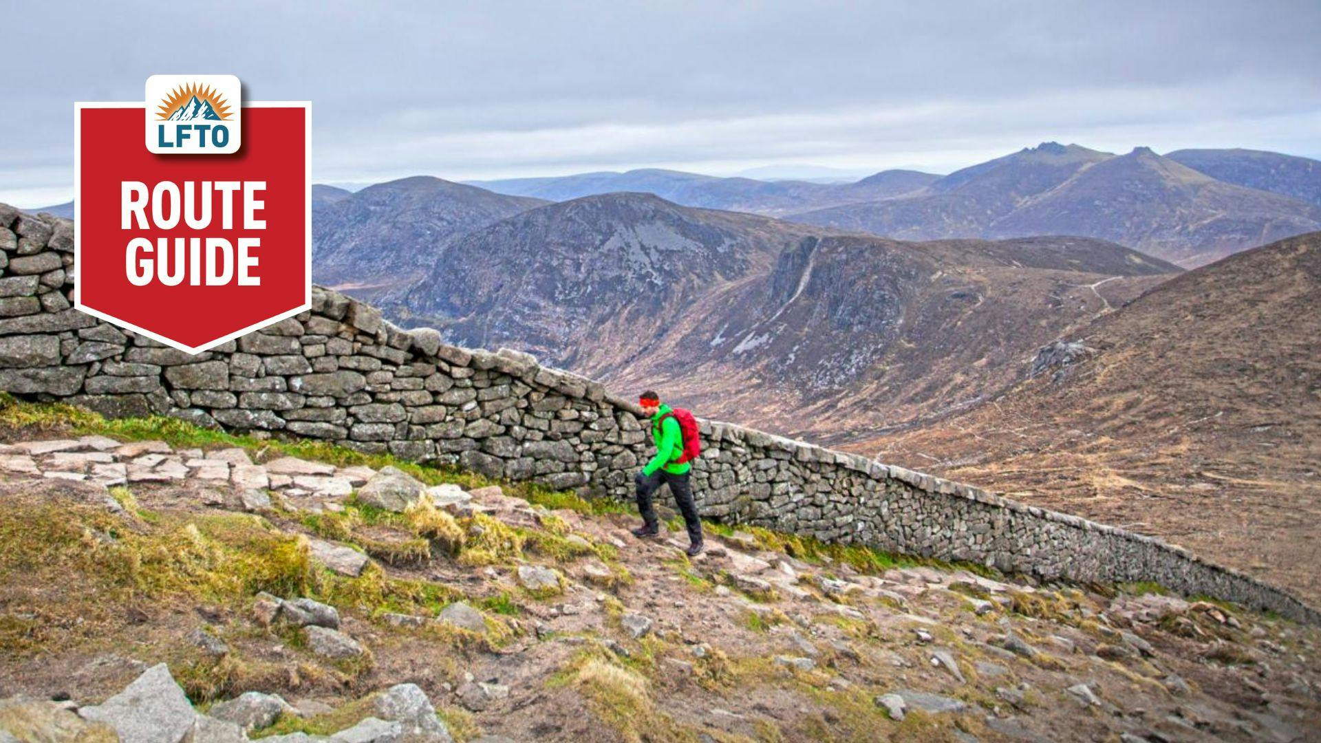 A walk to the top of Northern Ireland: Slieve Donard and the mighty Mourne Wall