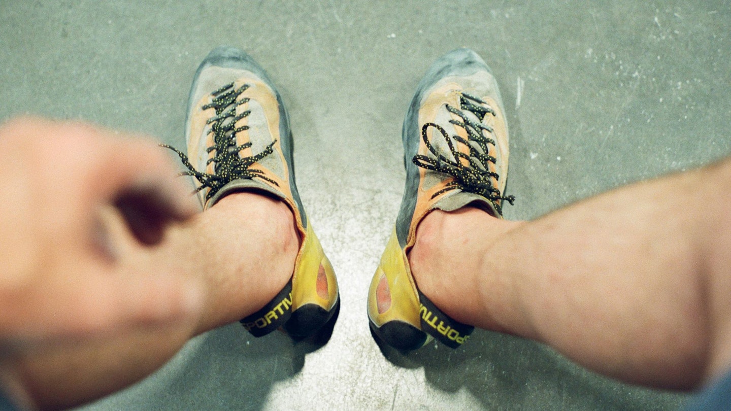 Climbing shoes