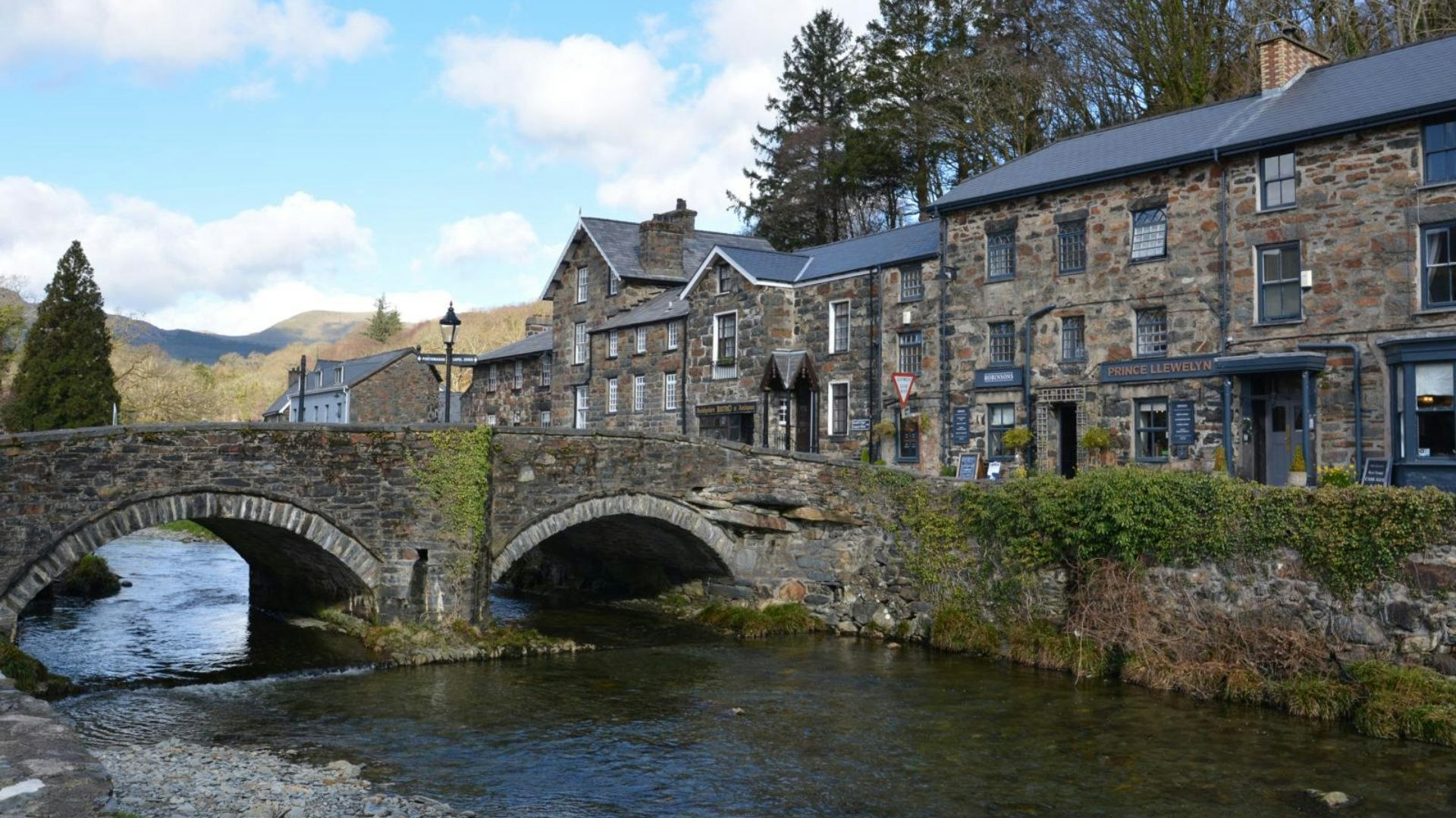Beddgelert bridge by Jen and Sim Benson
