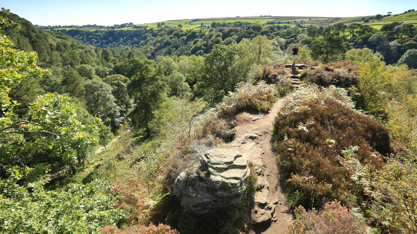 Hardcastle Crags Heptonstall Yorkshire Ted Hughes Hebden Bridge Photos byTom Bailey