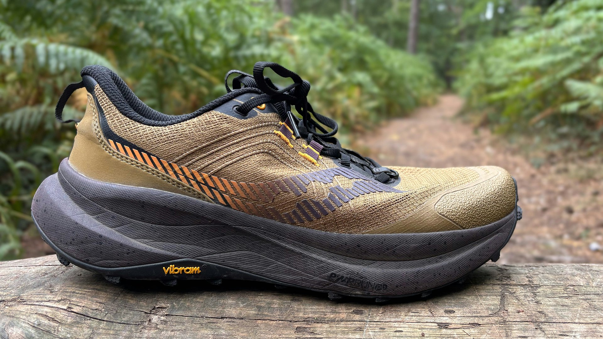 Midsole of Saucony Xodus Ultra 4 trail running shoes