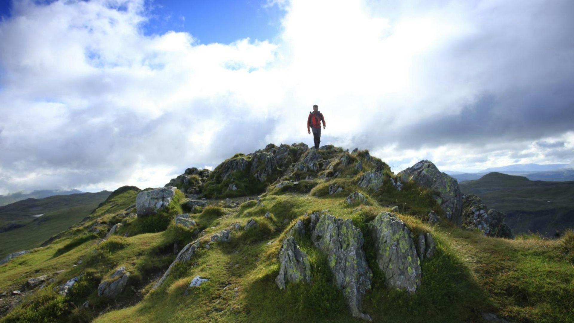 Summit of Cnicht Snowdonia