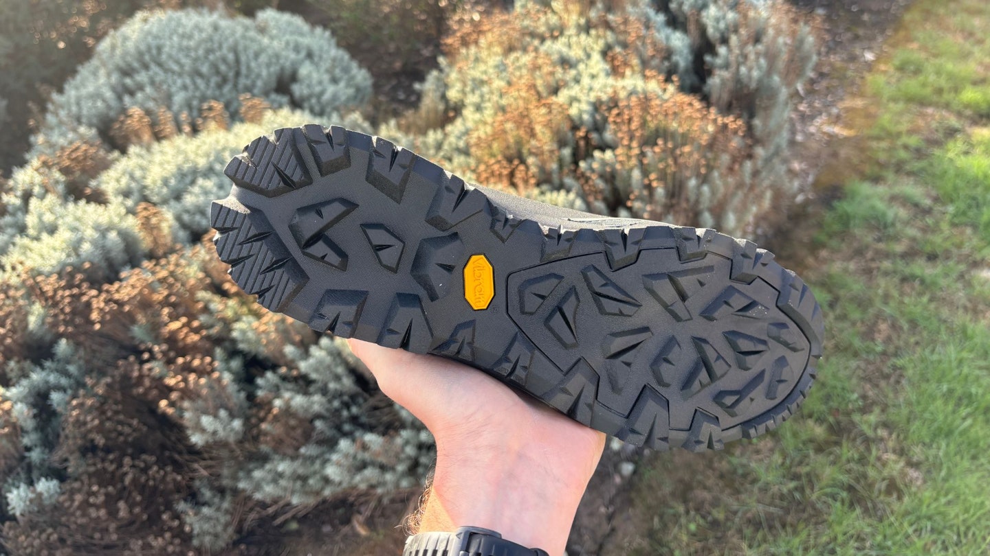 The Vibram outsole on the Regatta Blake walking boots
