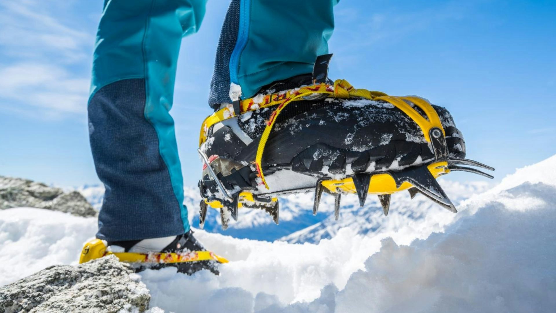 Grivel crampons for winter mountaineering and hiking