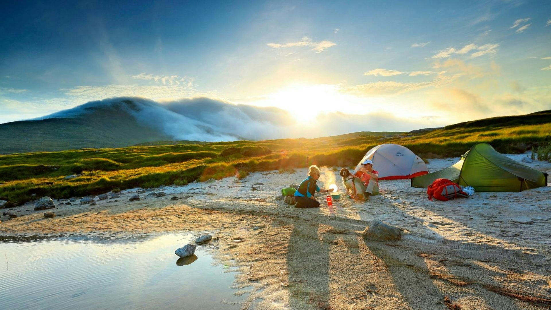Loch Enoch wild camp, Galloway, Southern Uplands