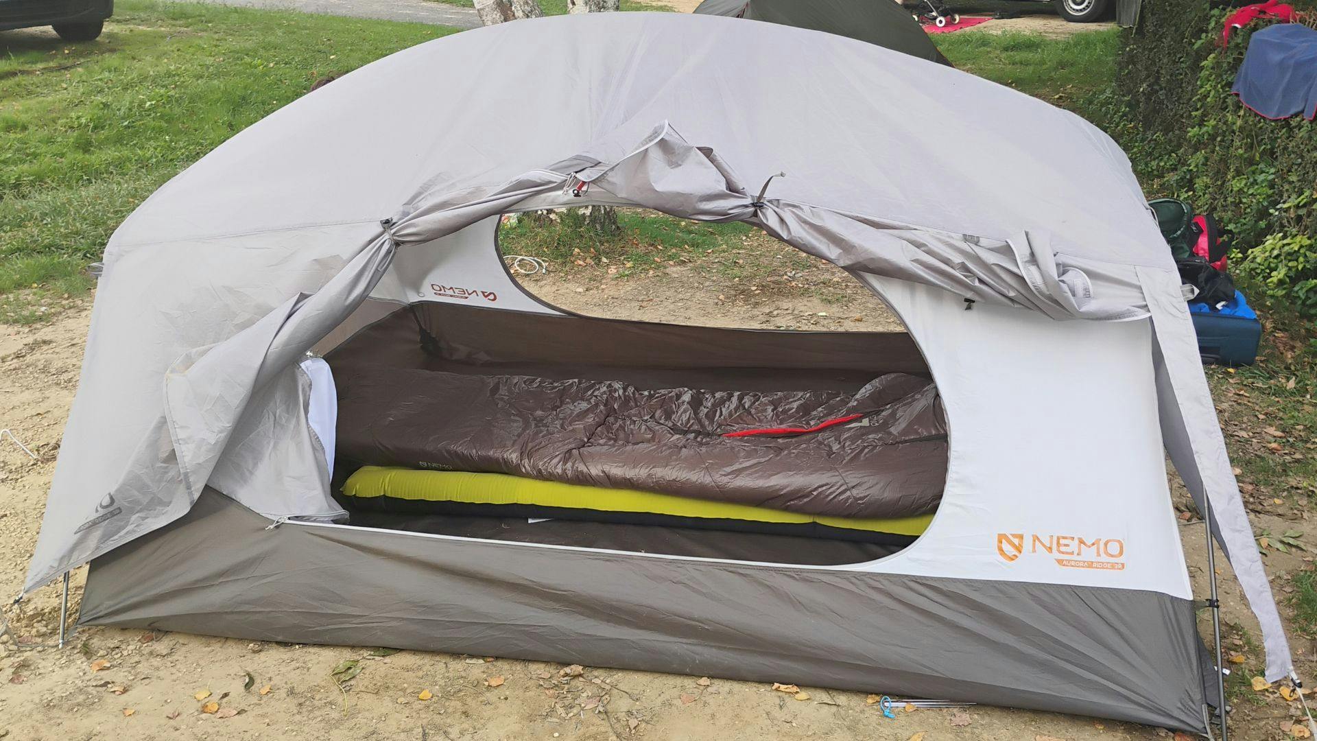 NEMO Aurora Ridge 3P テント 日本限定版Nemo Aurora Ridge Tent with Footprint 四季帳篷連營