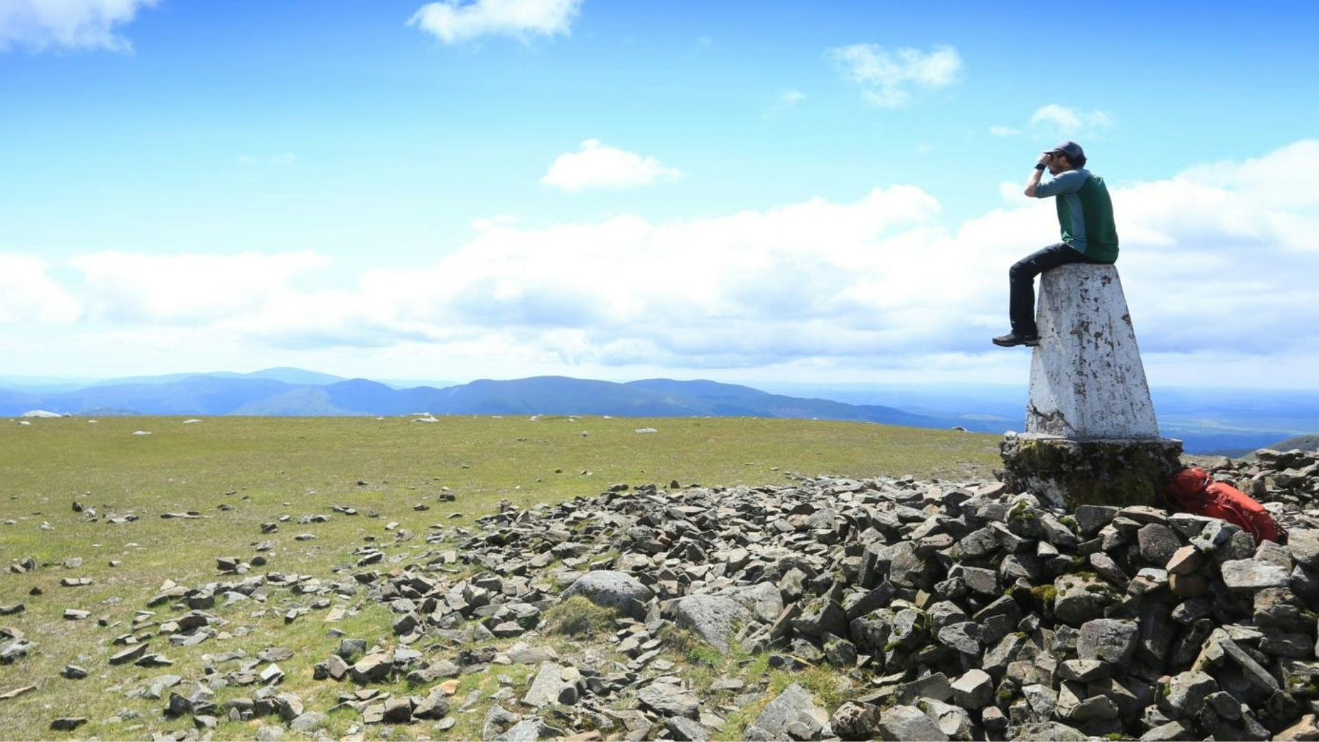 Summit of the Merrick Galloway, Southern Uplands
