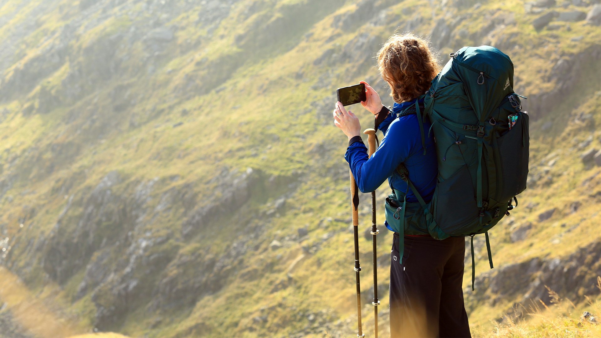 Taking a photo in the wild