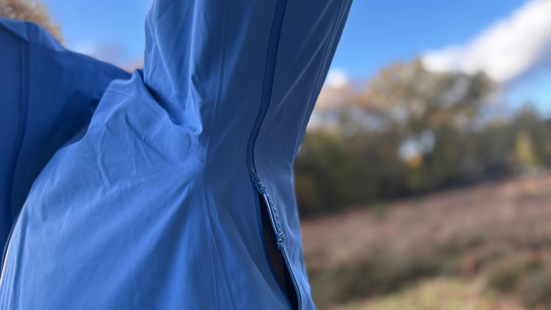 Fjallraven Keb GTX jacket pit zips