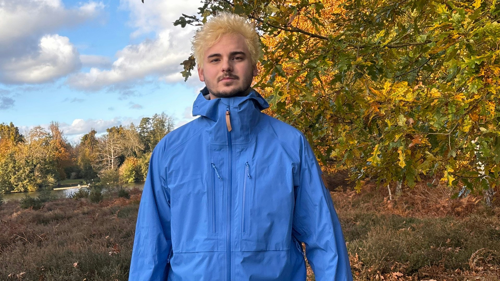 Milo in the Fjallraven Keb GTX jacket