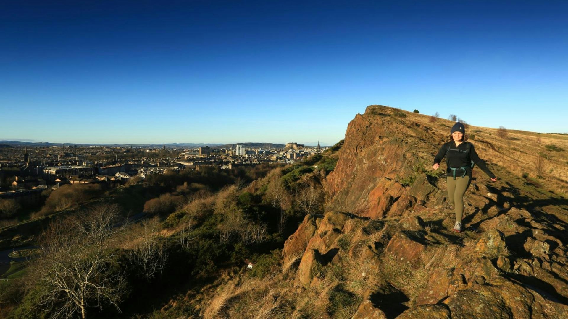Salisbury Crags Arthurs Seat Edinburgh