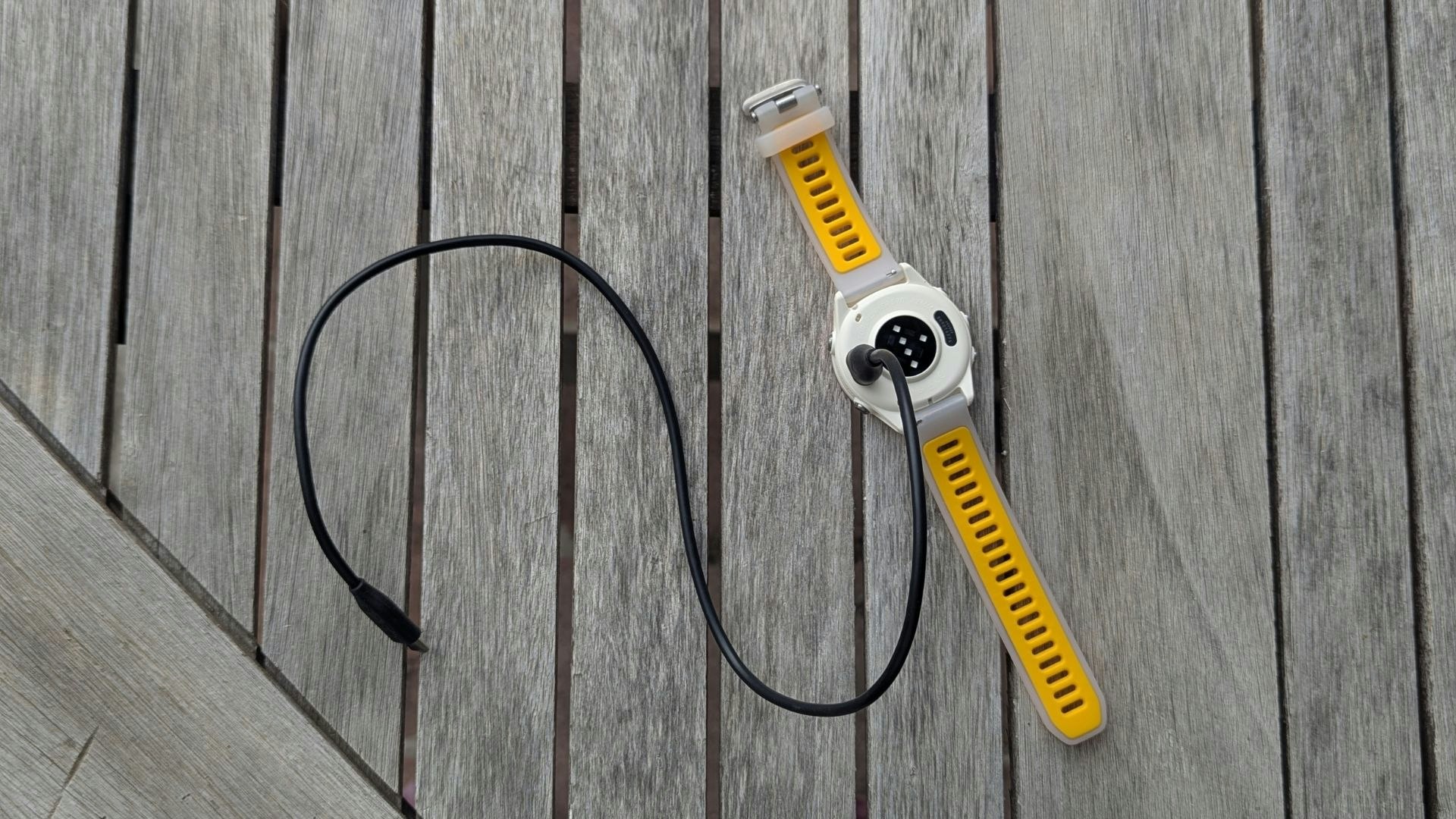 Garmin Forerunner 570 with charging cable