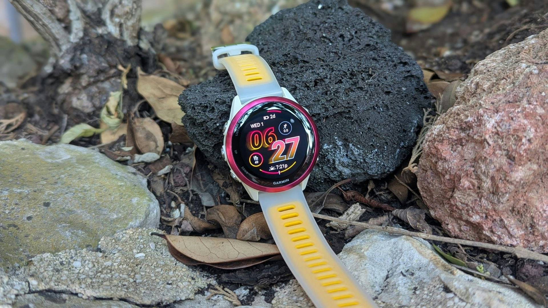 Garmin Forerunner 570 screen