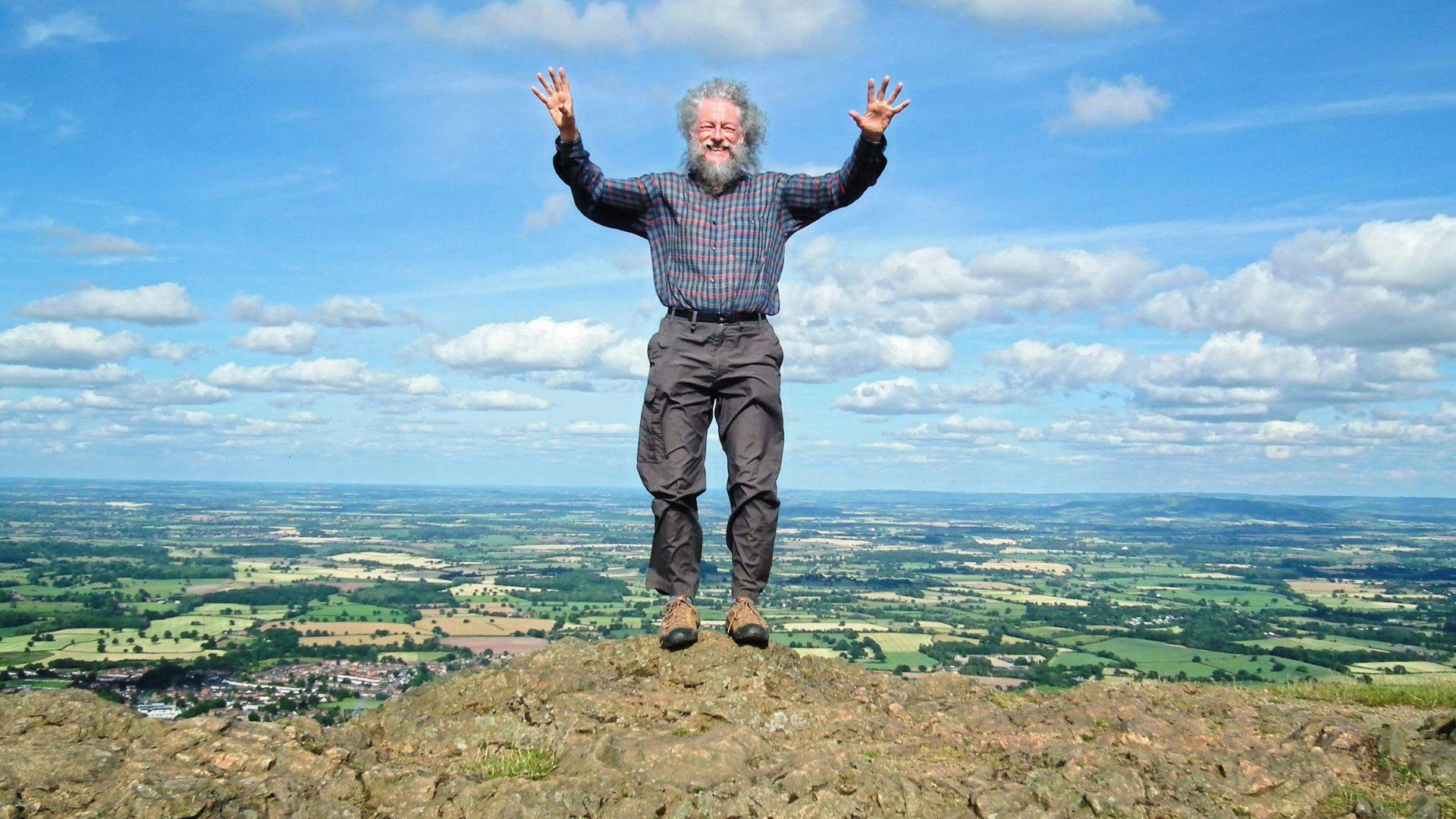 Meet the walker who climbed his 1000th hill at 73 — just five weeks after leaving hospital
