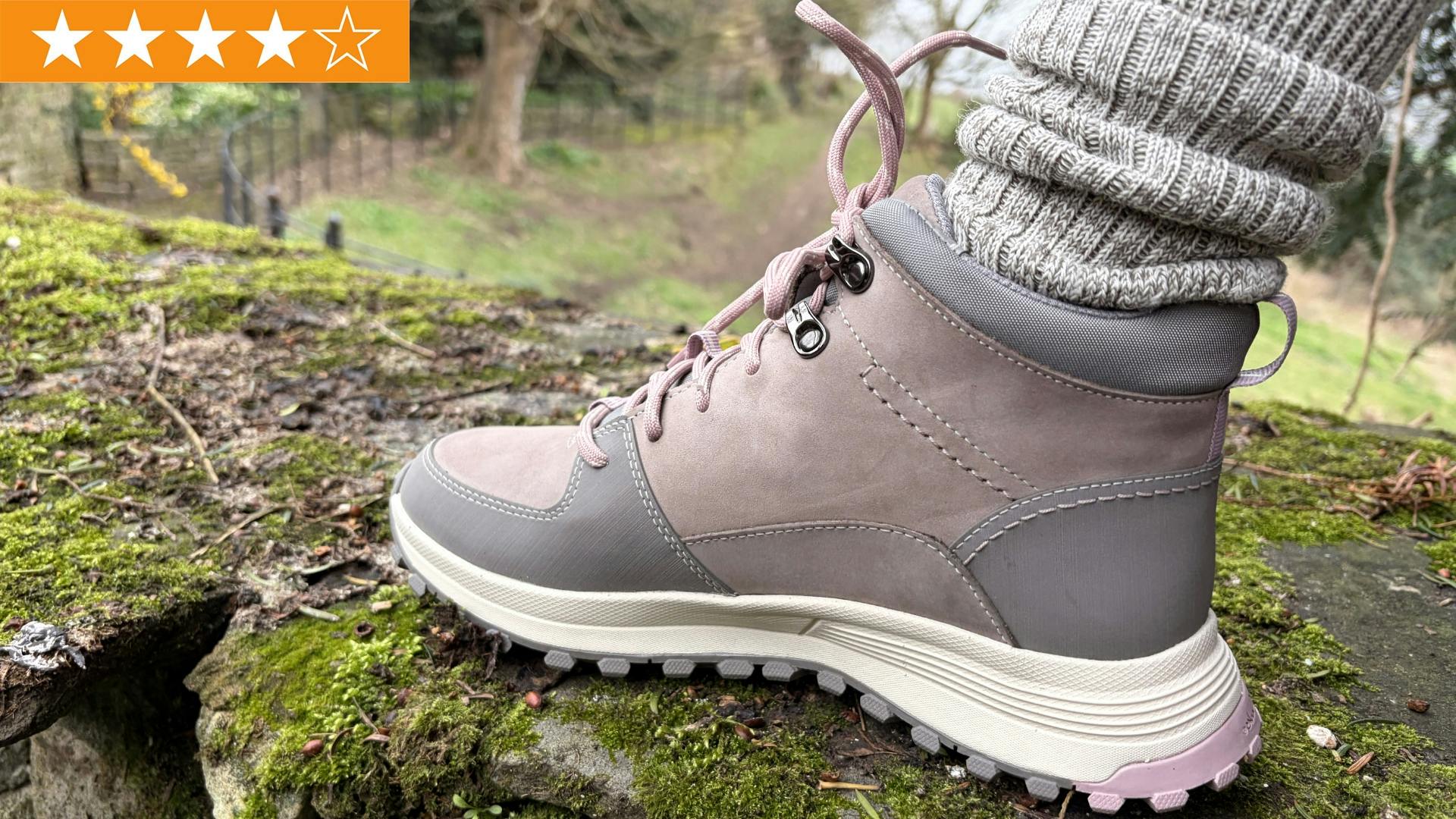 Clarks Men\'s Stone Nubuck ATL Trek Up Waterproof Ankle Lace Up Boots Size 9M NWB ATL Trek Up Waterproof Khaki Nubuck main image 2