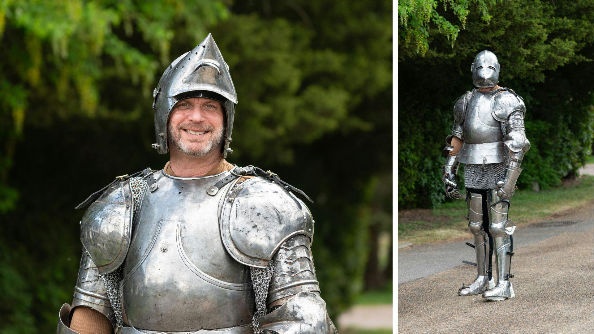 Six-time cancer survivor to run London Marathon in 27kg suit of armour