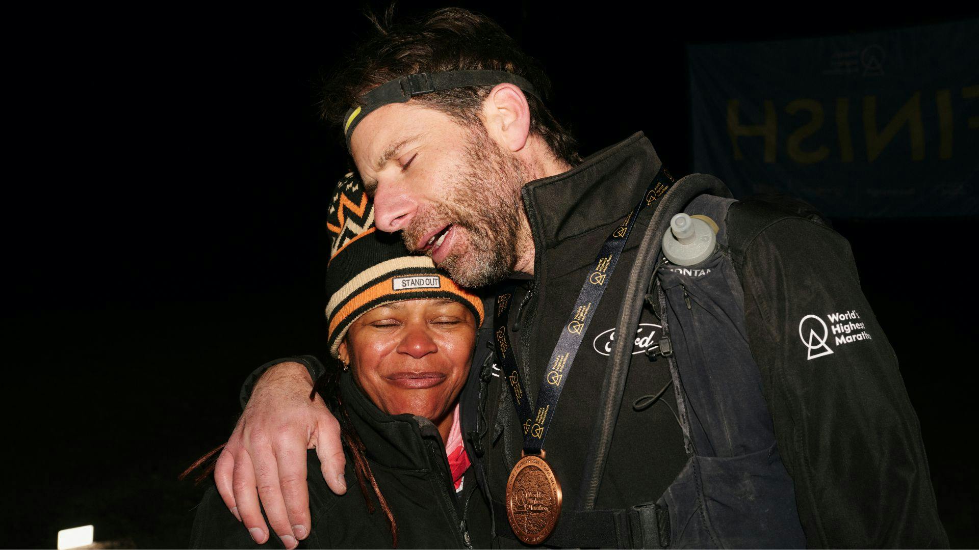 The other marathon world record set this week – on a freezing South American volcano