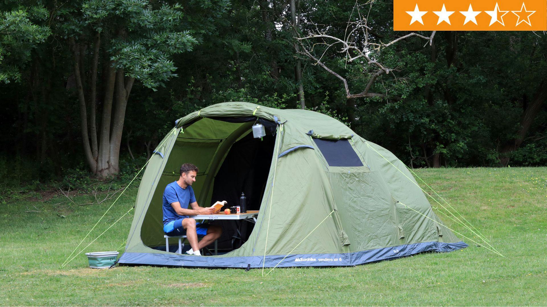 Eurohike Sendero Air 6 tent review: You'll struggle to find a family tent that costs less than this one