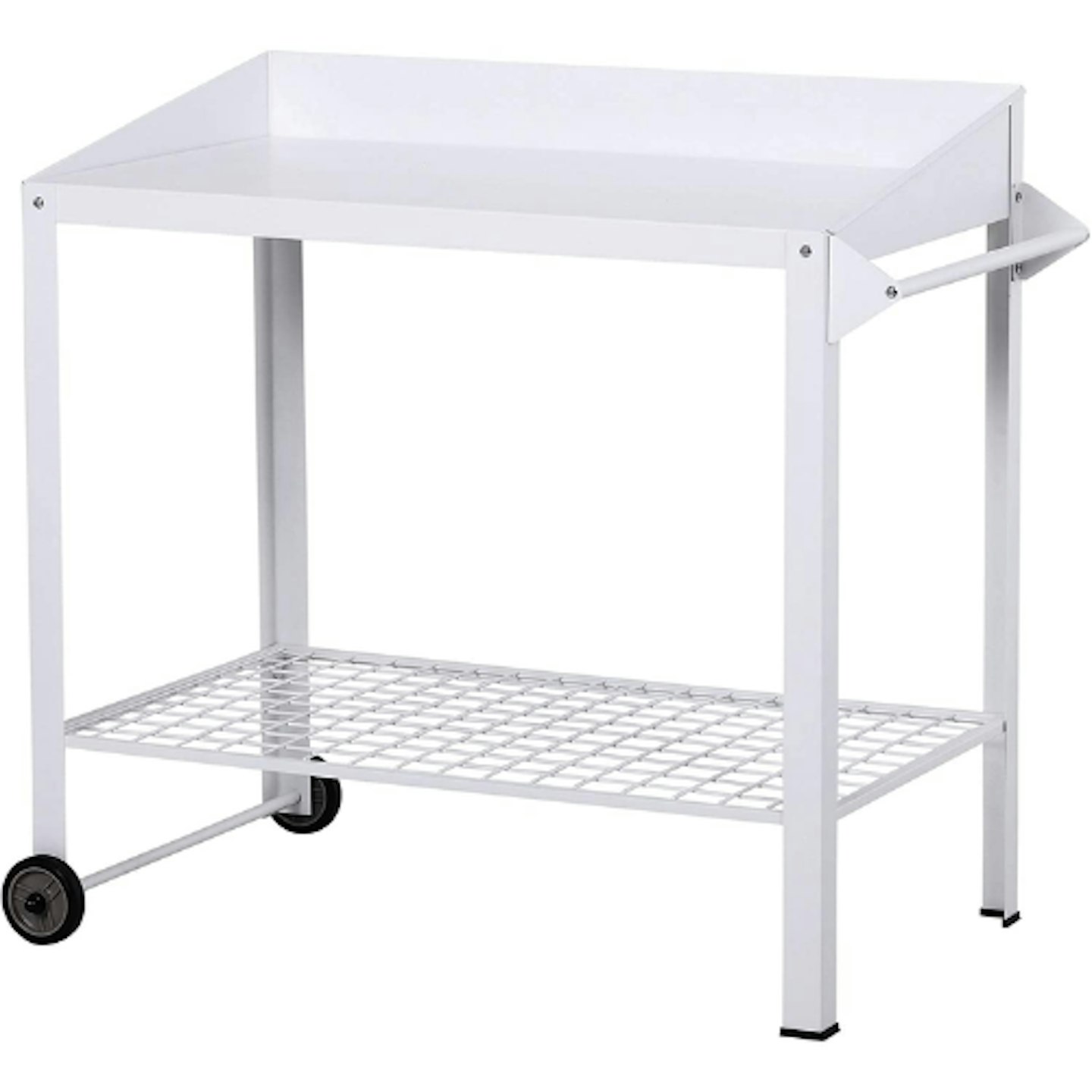 Outsunny Garden Outdoor Metal Potting Table