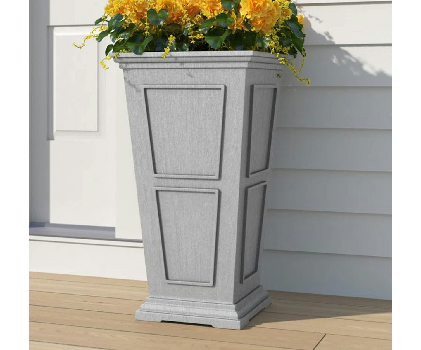Abram Self-Watering Tall Planter Box