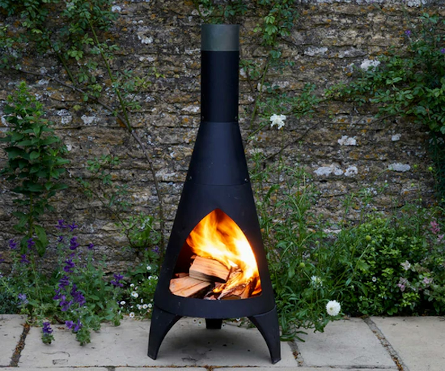 HOOLE EMBER STEEL CHIMINEA